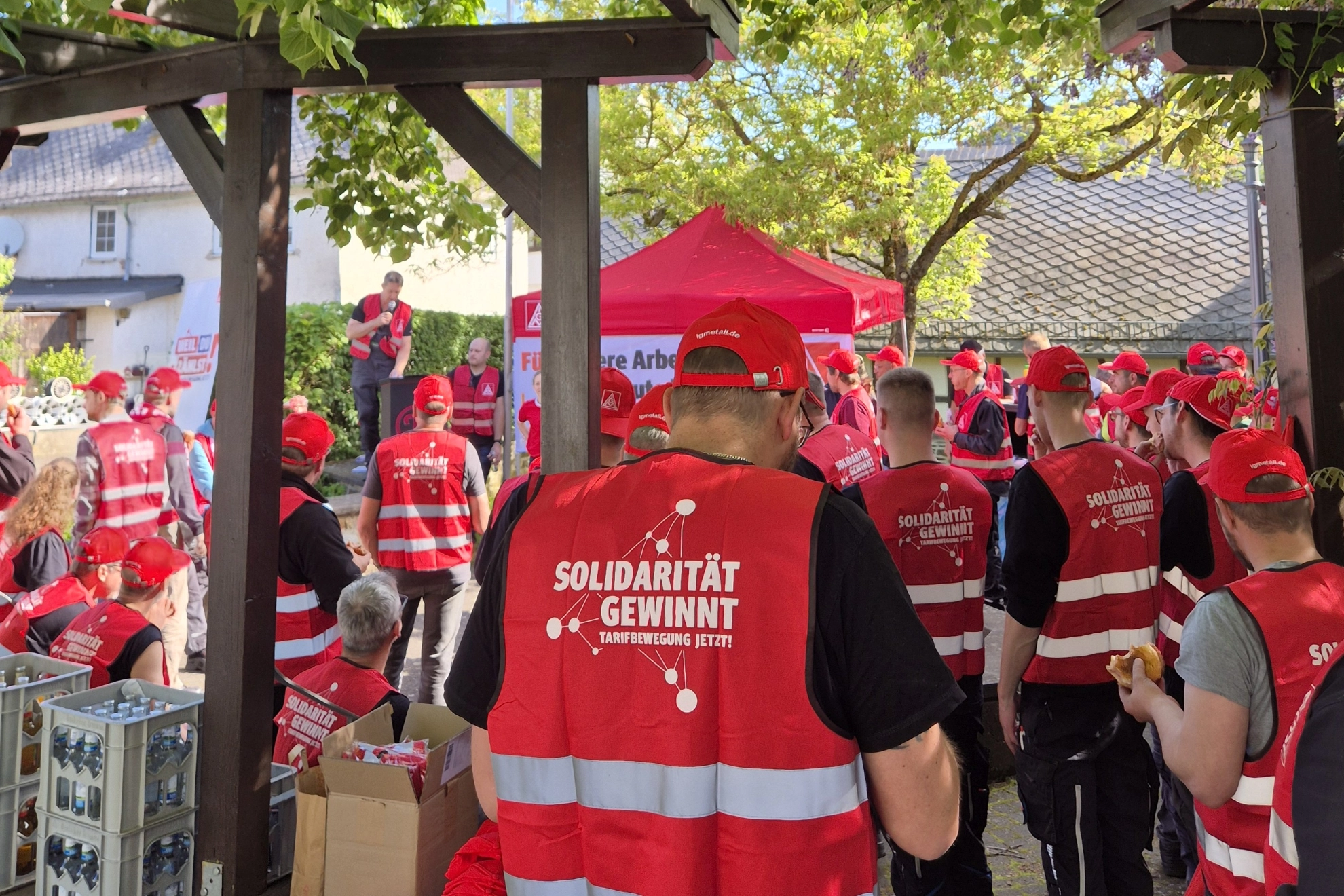 Warnstreik Erlenbach