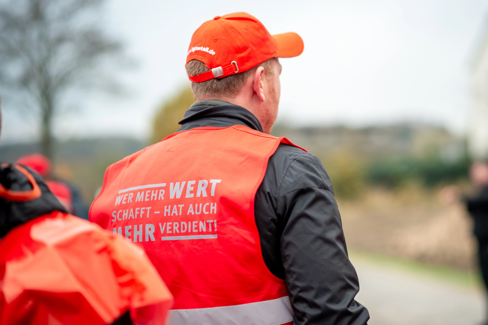 Warnstreik, Wiemann Oeseder Möbel in Georgsmarienhütte, Niedersachsen