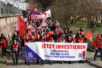 Gemeinsam für sichere Arbeitsplätze und starke Tarifverträge